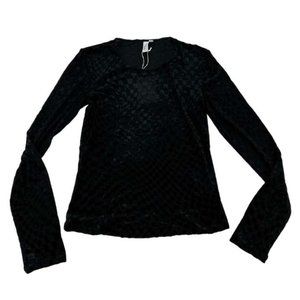 & Other Stories | Women's Long Sleeve Top | Black | Size S